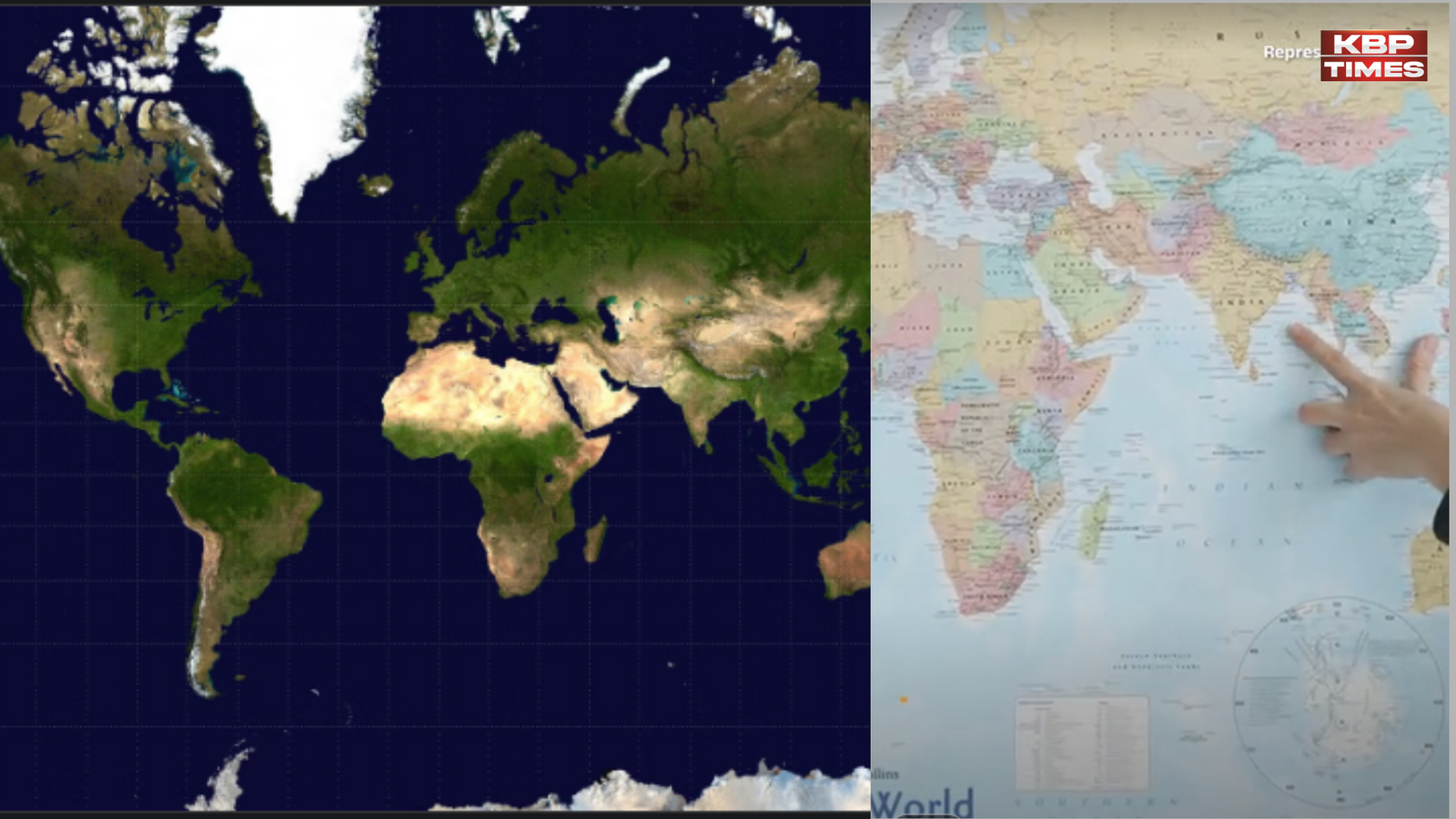 world map of un