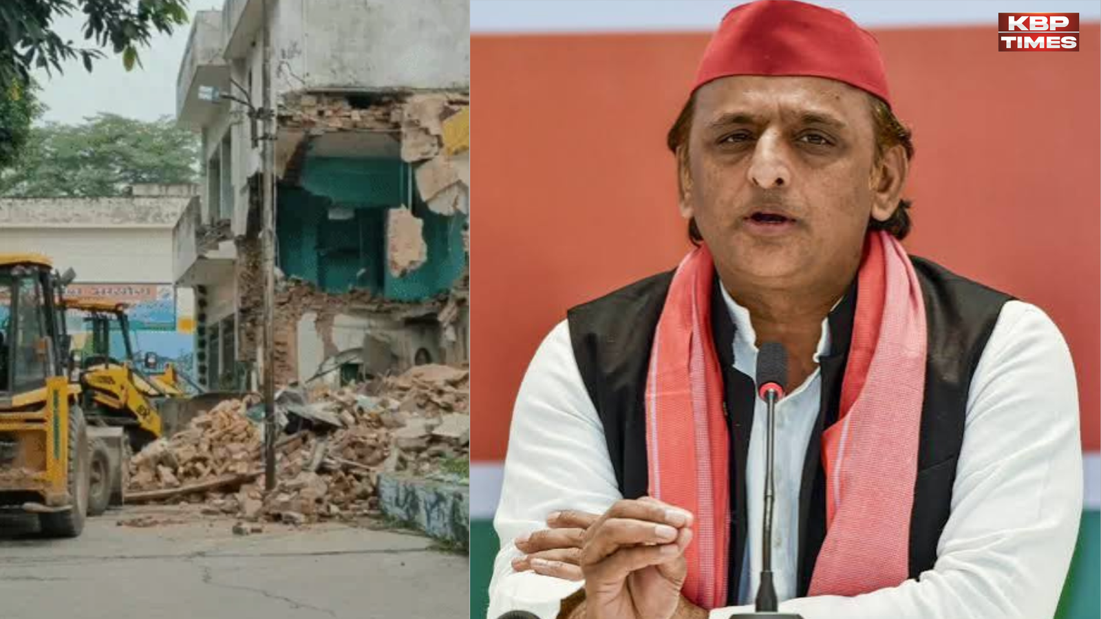Samajwadi Party on mosque demolised