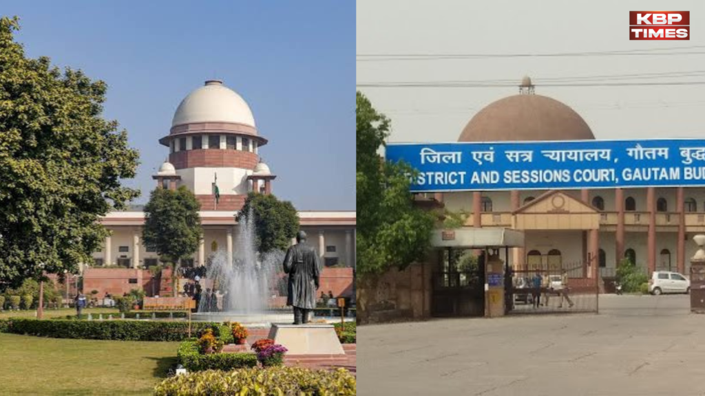 supreme court to Noida court