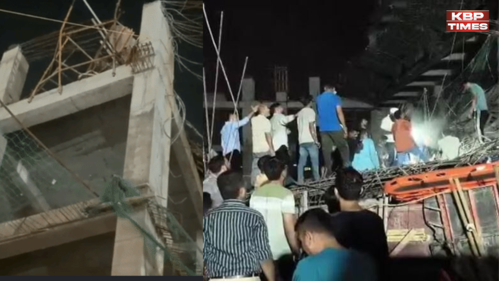 Accident in gandhinagar