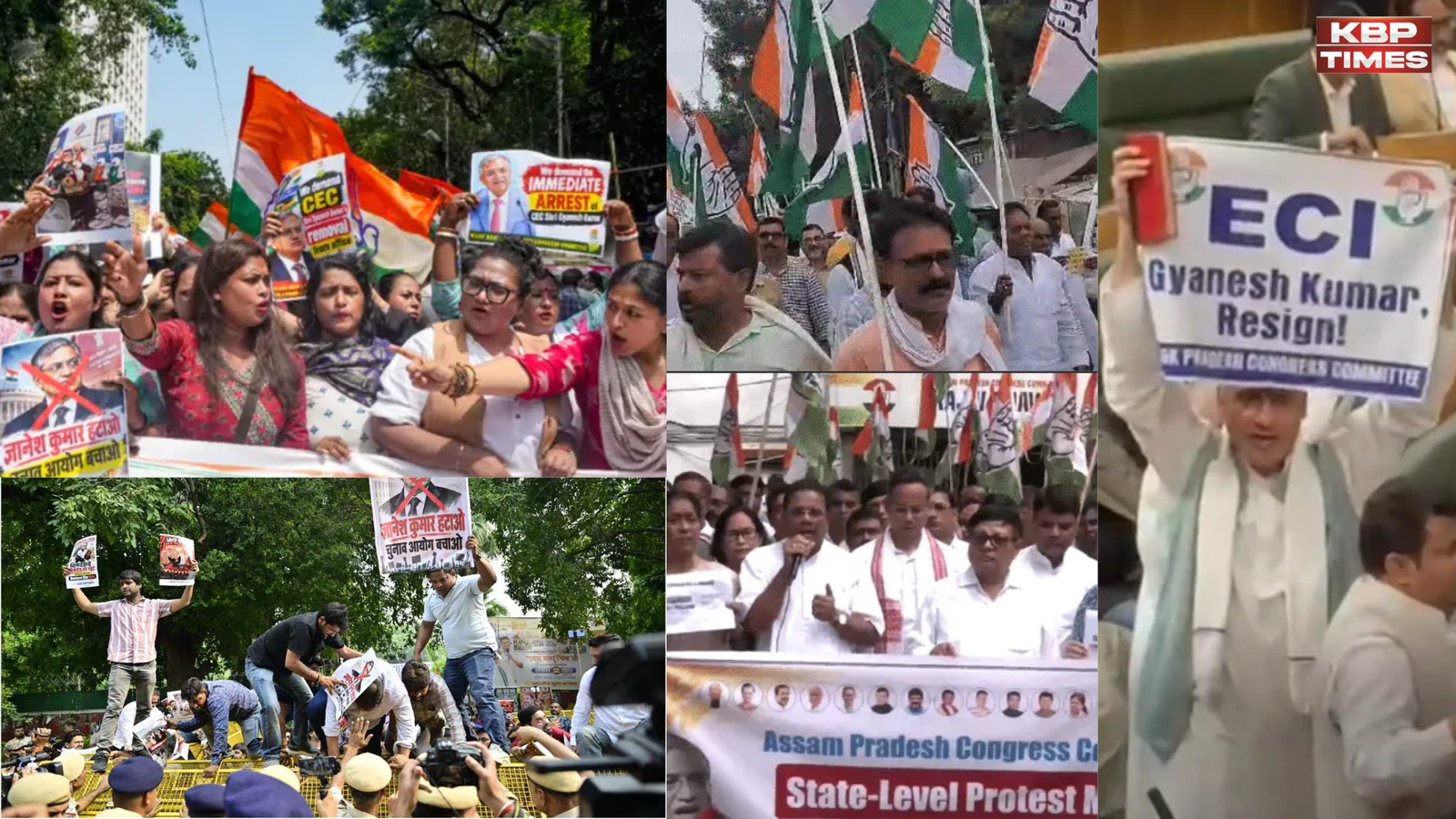 Congress protest all india