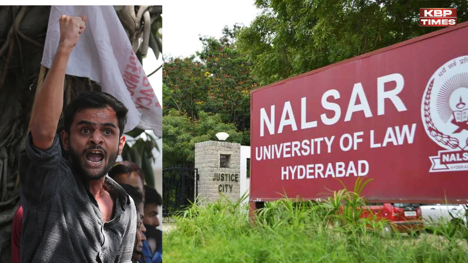 Umar Khalid documentary in Nalsar