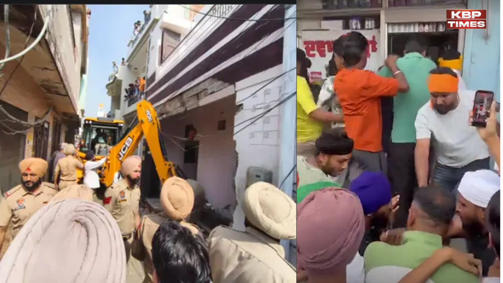 Buldozar Action in mansa