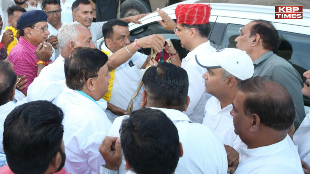 Sachin Pilot arrive kishangarh
