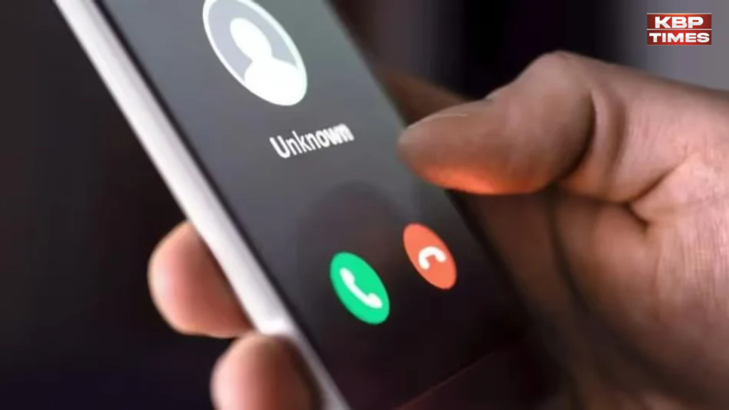 Caller name on phone screen