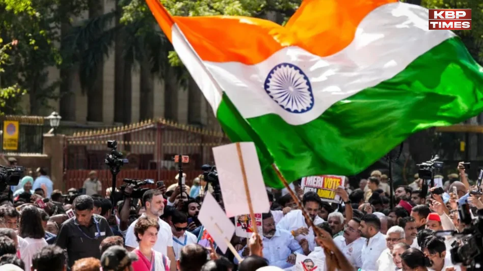 Opposition Leaders Protest