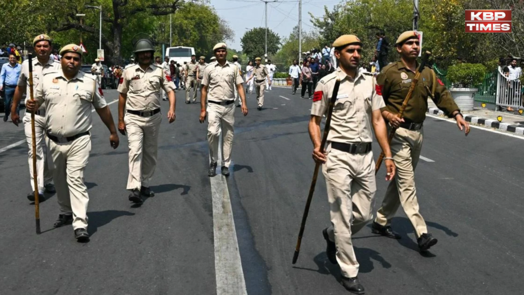 CJP Protest and delhi police alert
